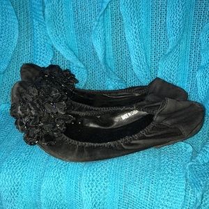 👡Urban Behaviour Black Flats FF13